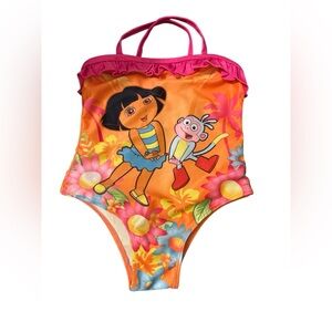 Vintage Nickelodeon Dora Swim One Piece